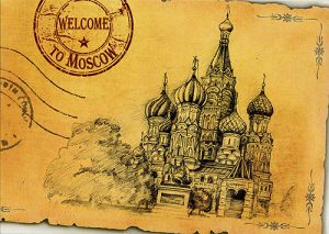 Welcome to Moscow Храм Василия Блаженного ― PopCards.ru