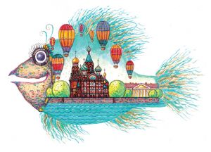 Рыба. Санкт-Петербург  ― PopCards.ru